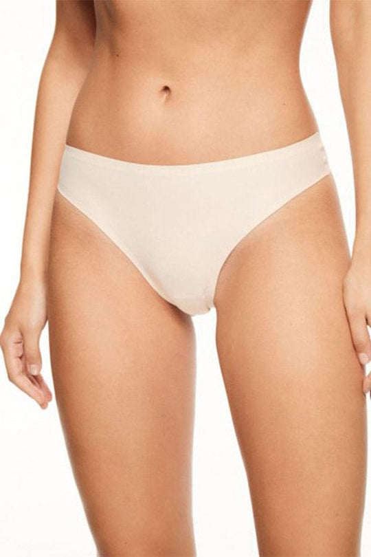 SoftStretch Thong- Ivory