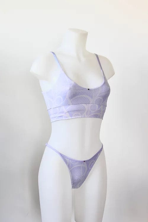 Clo Intimo Bralette Lavender Marble / S Piel Sport Top