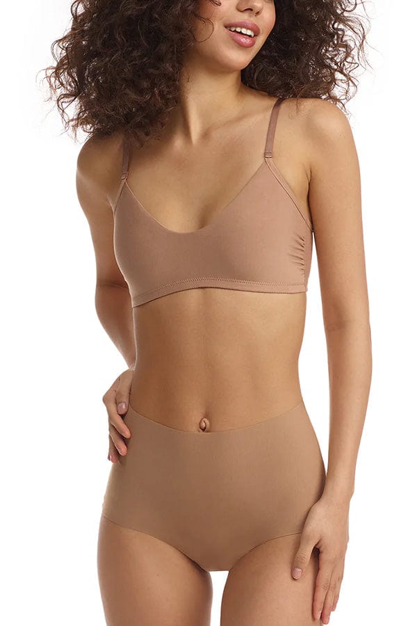 Commando Bikini Beige / XS Butter High Rise Bikini- Toffee