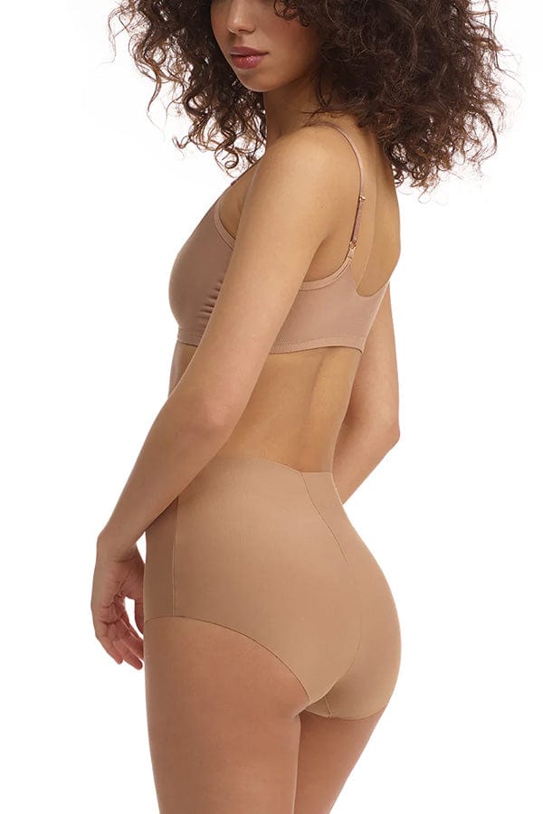 Commando Bikini Butter High Rise Bikini- Toffee