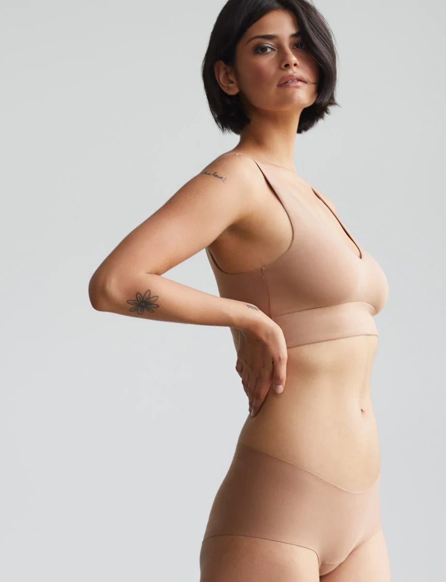 Butter Comfy Bralette - Beige