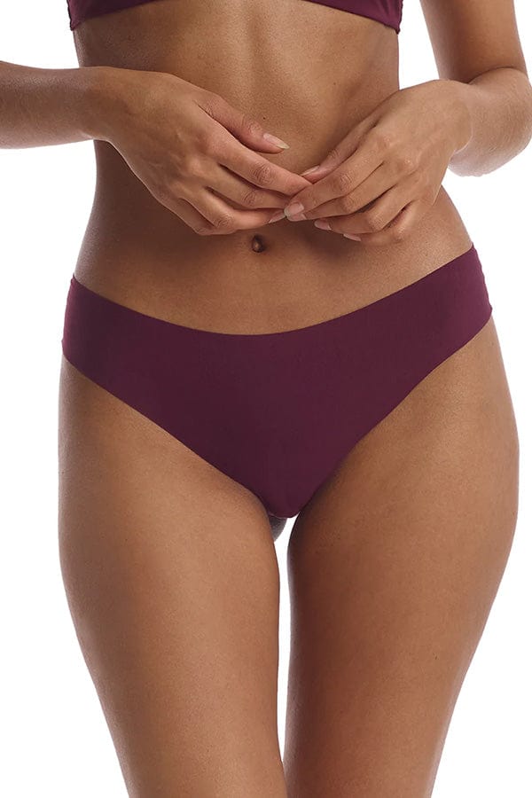 Commando Thong Butter Mid-Rise Thong- Pinot