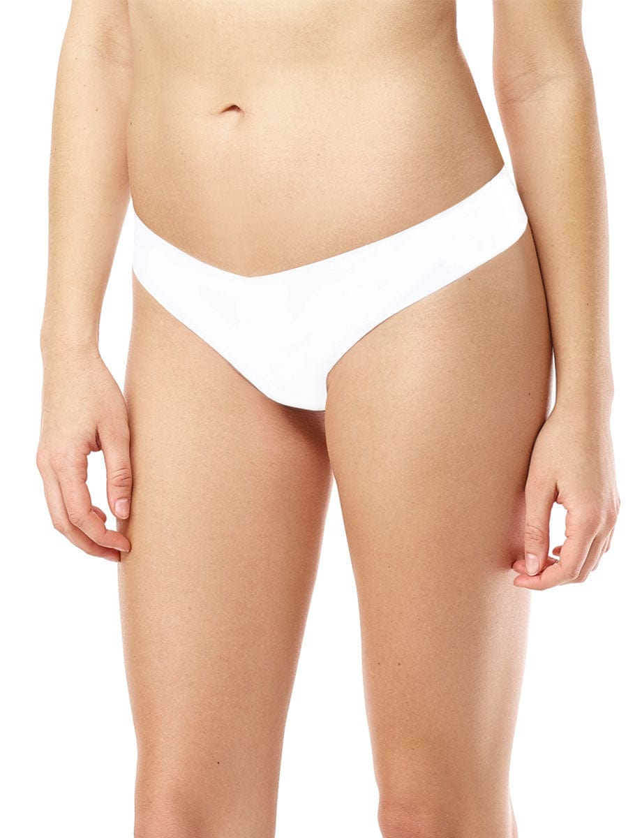 Commando Thongs White / XS/S Classic Thong - White