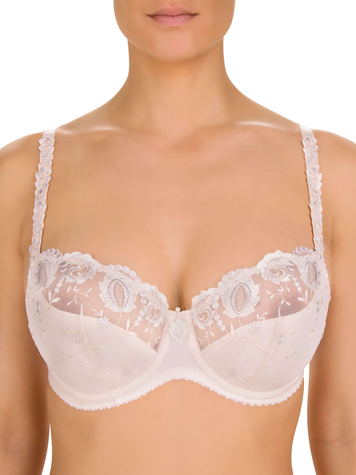 Conturelle Balcony Porcelain Rose / 36 C Provence Wired Balconette Bra