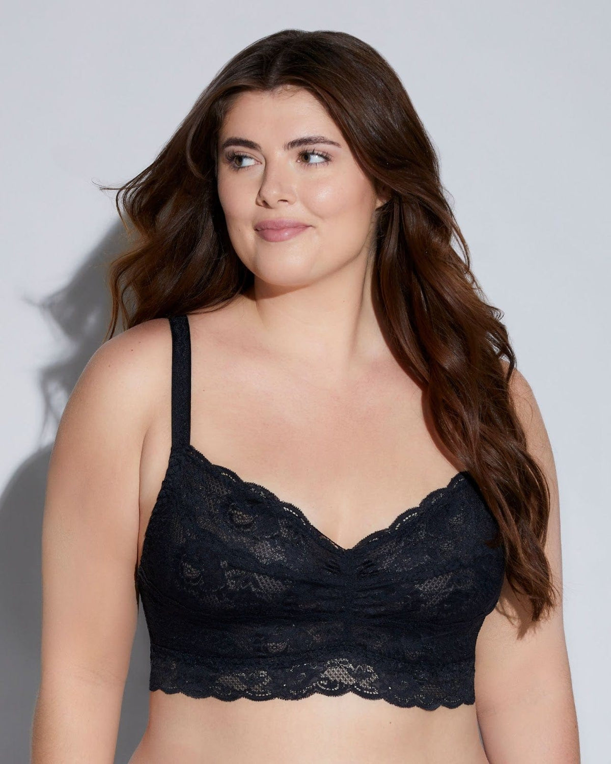 Cosabella Bralette Extended Sweetie Soft Bra - Black