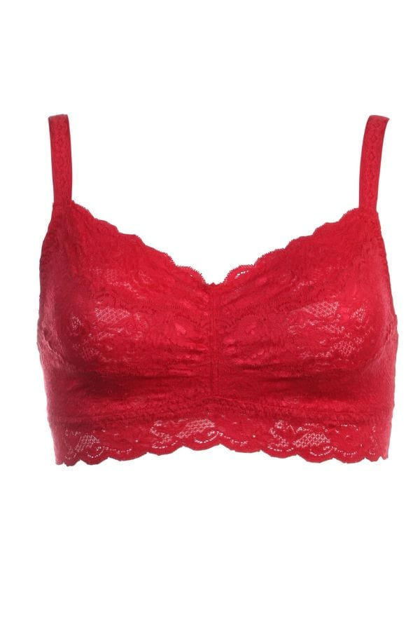 Cosabella Bralette Extended Sweetie Soft Bra - Mystic Red