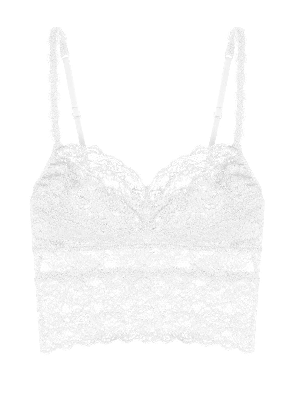 Cosabella Bralette White / S Never Say Never Shorty Cropped Cami