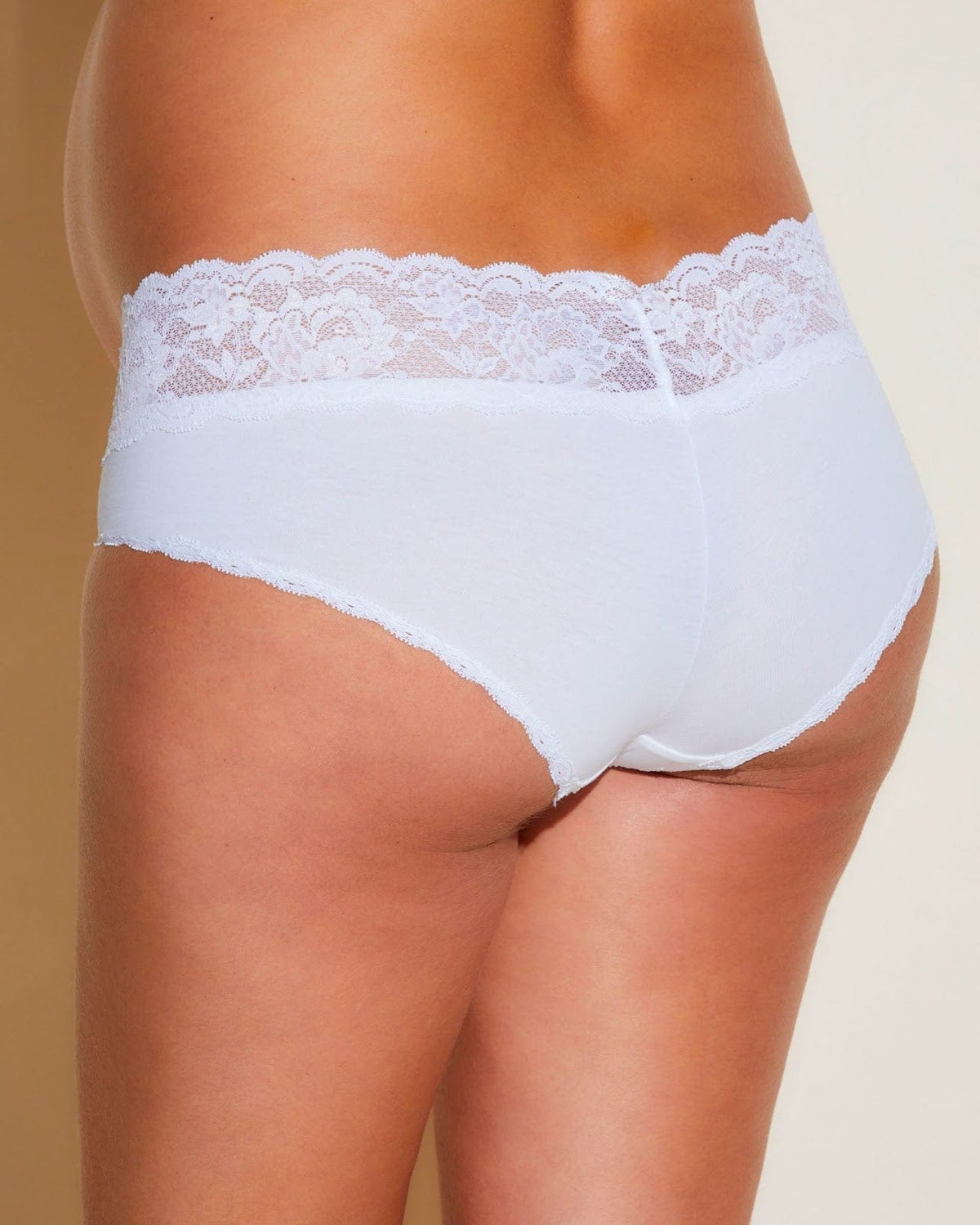 Cosabella Underwear Maternity Hotpant - White