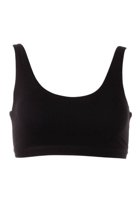 Cotton Comfort 2-Pack Lounge Bra - Grey Heather/Black Hue