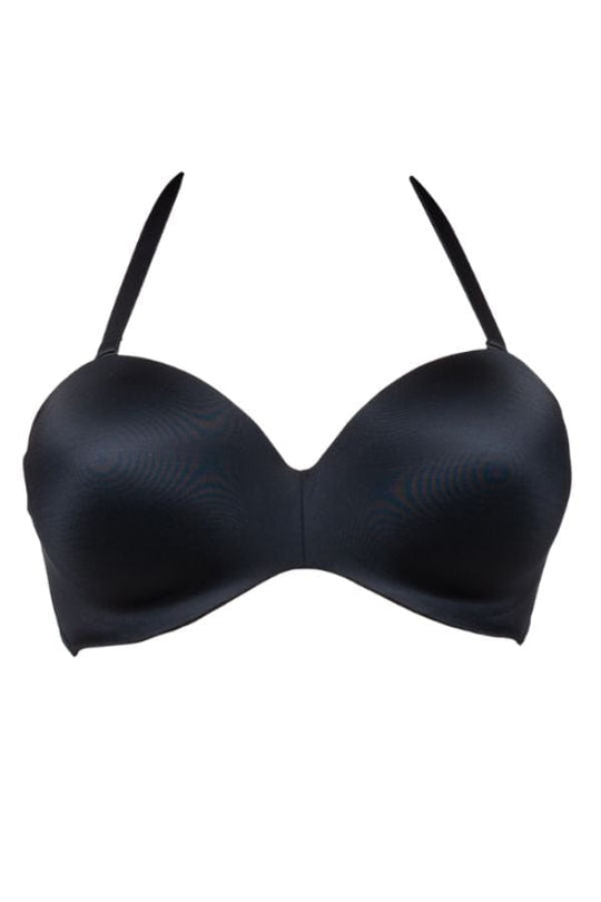 Smooth Strapless Multi-Way Bra - Black