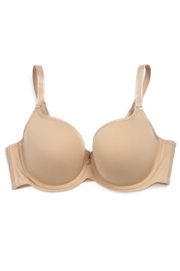 Curvy Couture Lingerie Tulip Smooth Pushup Bra - Nude