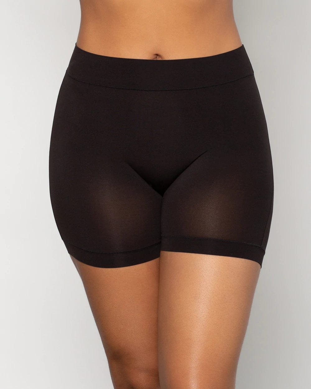 Curvy Couture Underwear Black Hue / L/XL Slip Short - Black Hue