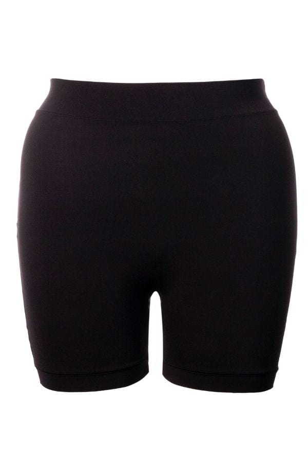Curvy Couture Underwear Slip Short - Black Hue