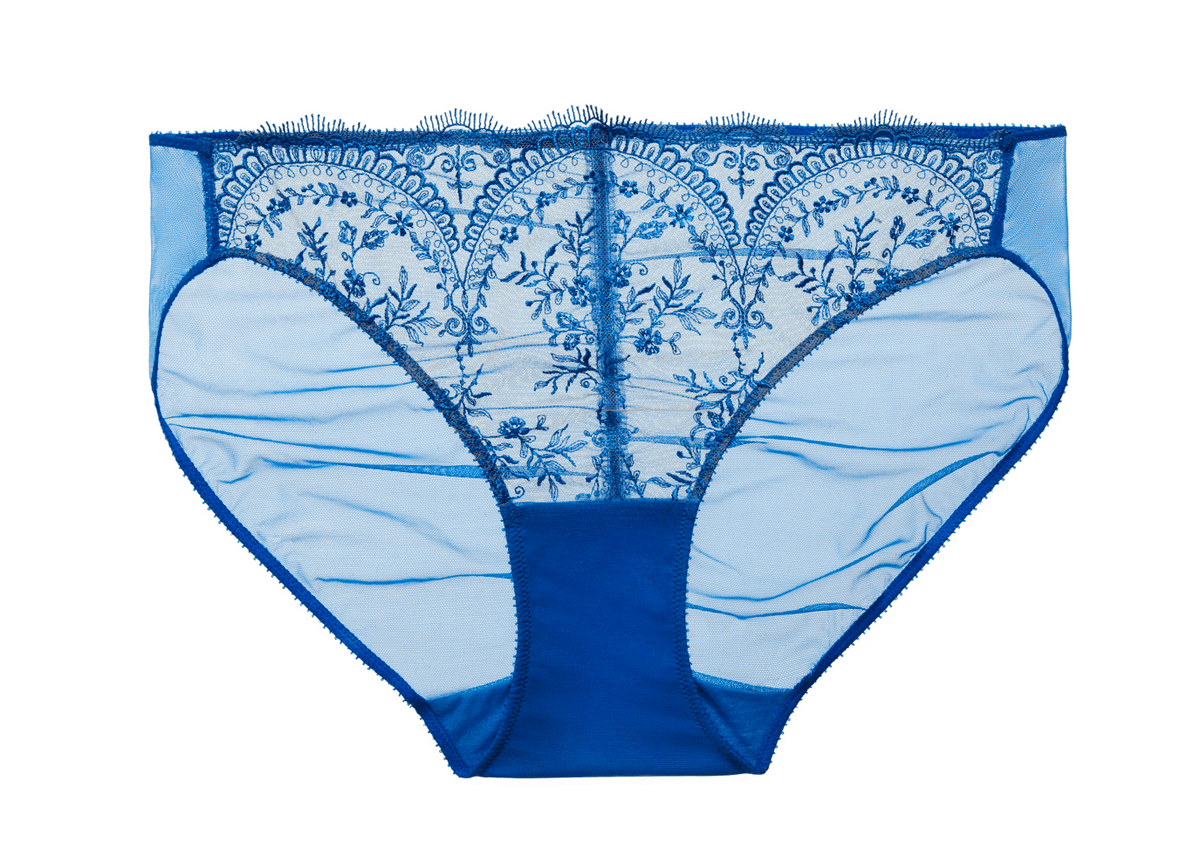 Dita Von Teese Lingerie Severine Bikini - Cobalt Blue