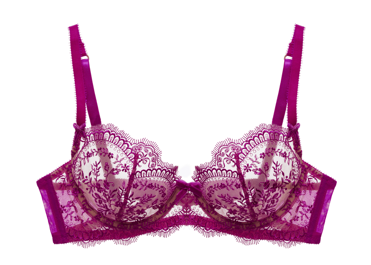 Dita Von Teese T-shirt Severine Underwire Bra - Rubine Red