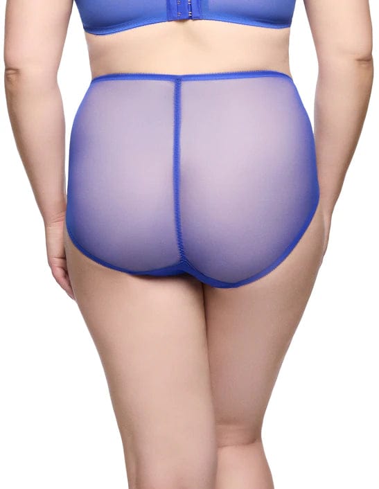 Dita Von Teese Underwear Vedette High Waist Brief - Capri Blue