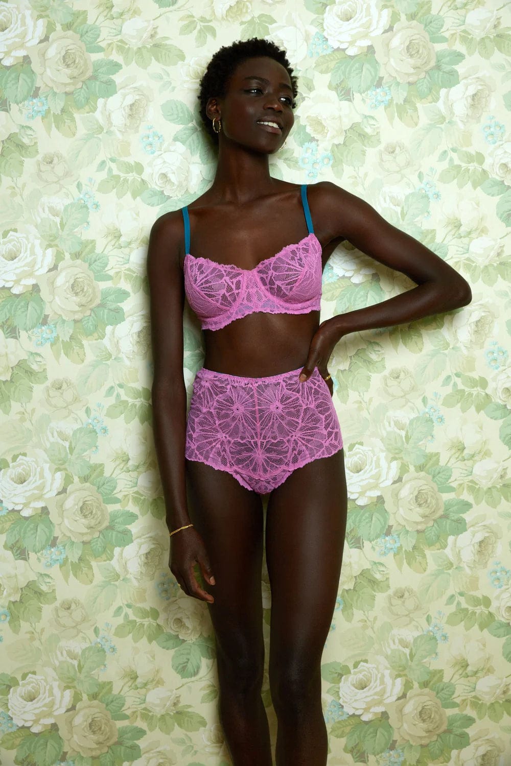 Dora Larsen Bras Greta Graphic Lace Underwire Bra