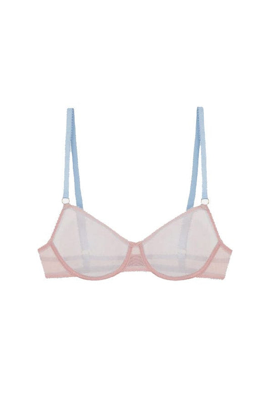 Margo Clean Tulle Underwire Bra- Baby Pink