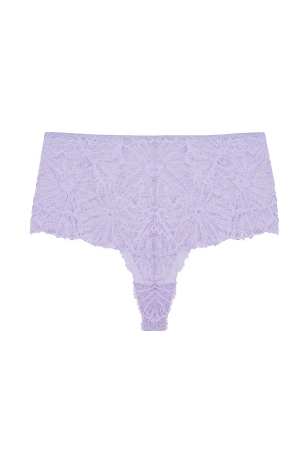 Dora Larsen Underwear Anais Graphic Lace High Waist Knicker- Lavender