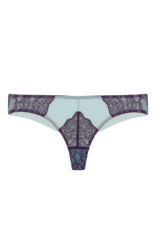 Enid Lace Knicker- Deep Purple