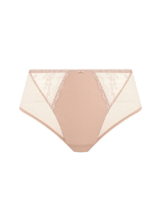 Charley High Leg Brief - Nude
