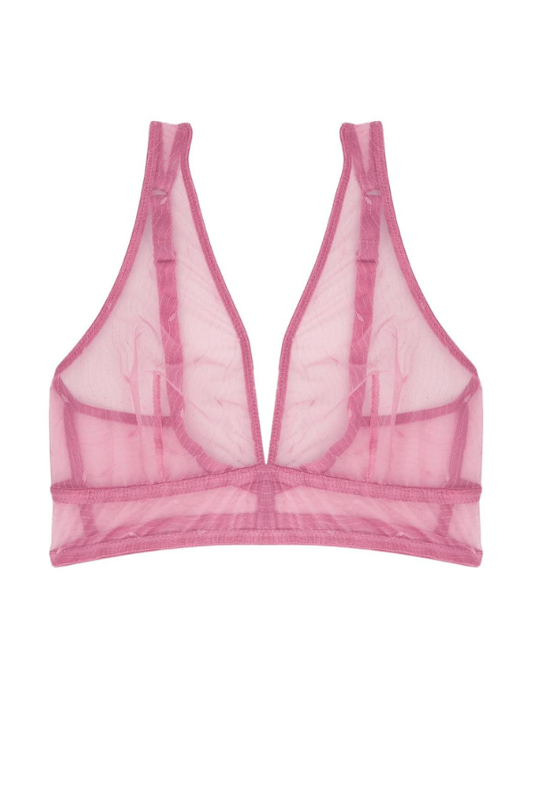 Else Bralette Kate Soft Plunge Bra - Pink