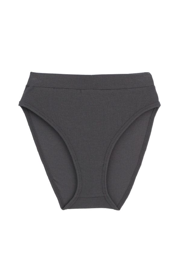 Else Briefs Base Layer High Leg Brief- Onyx