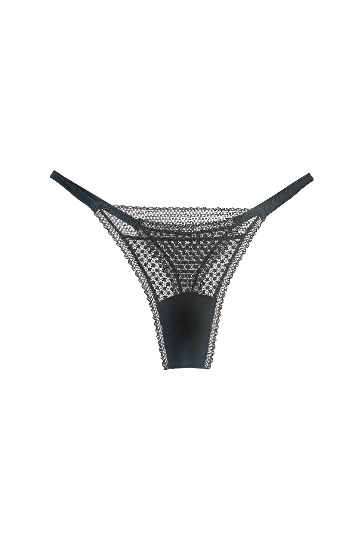 Else Lingerie Black / XS Bella Thong - Black