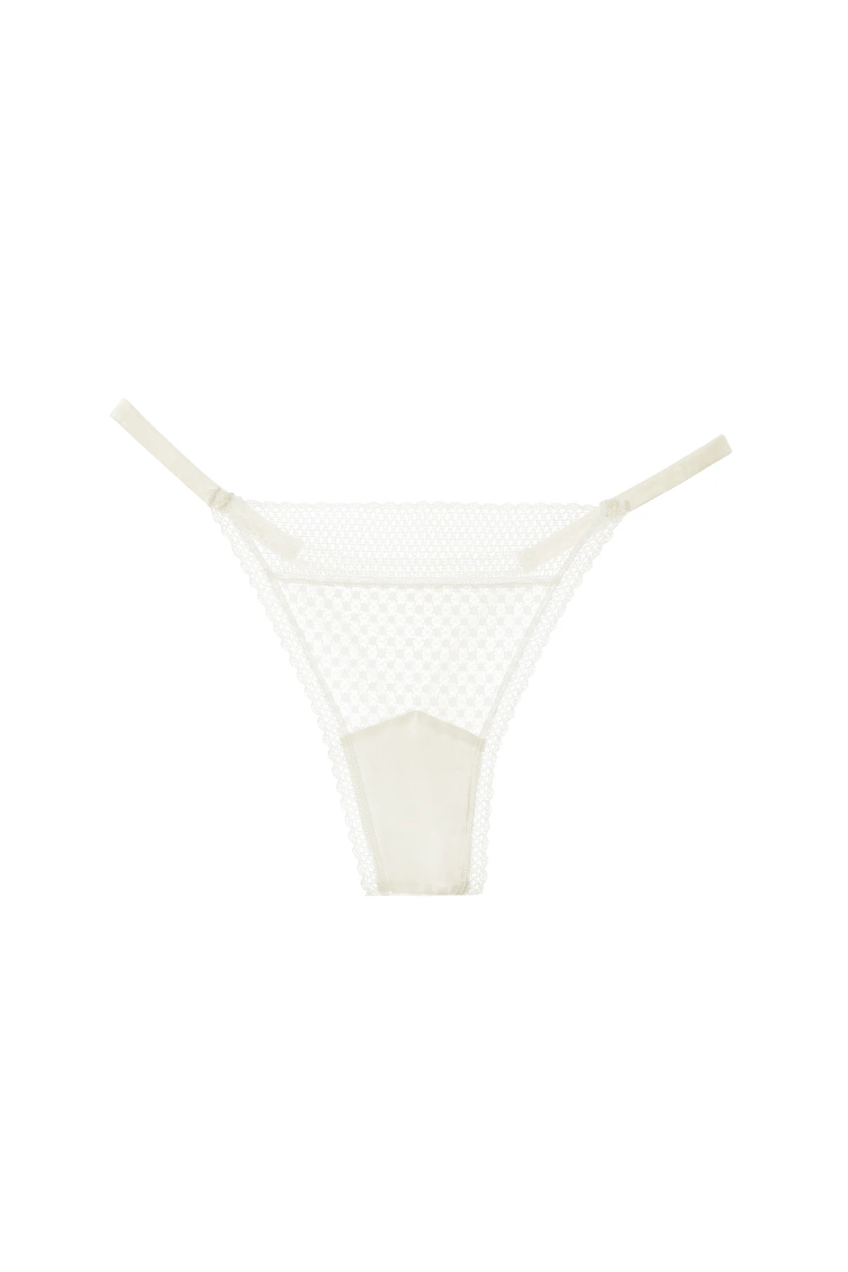 Else Lingerie Ivory / XS Bella Thong - Ivory