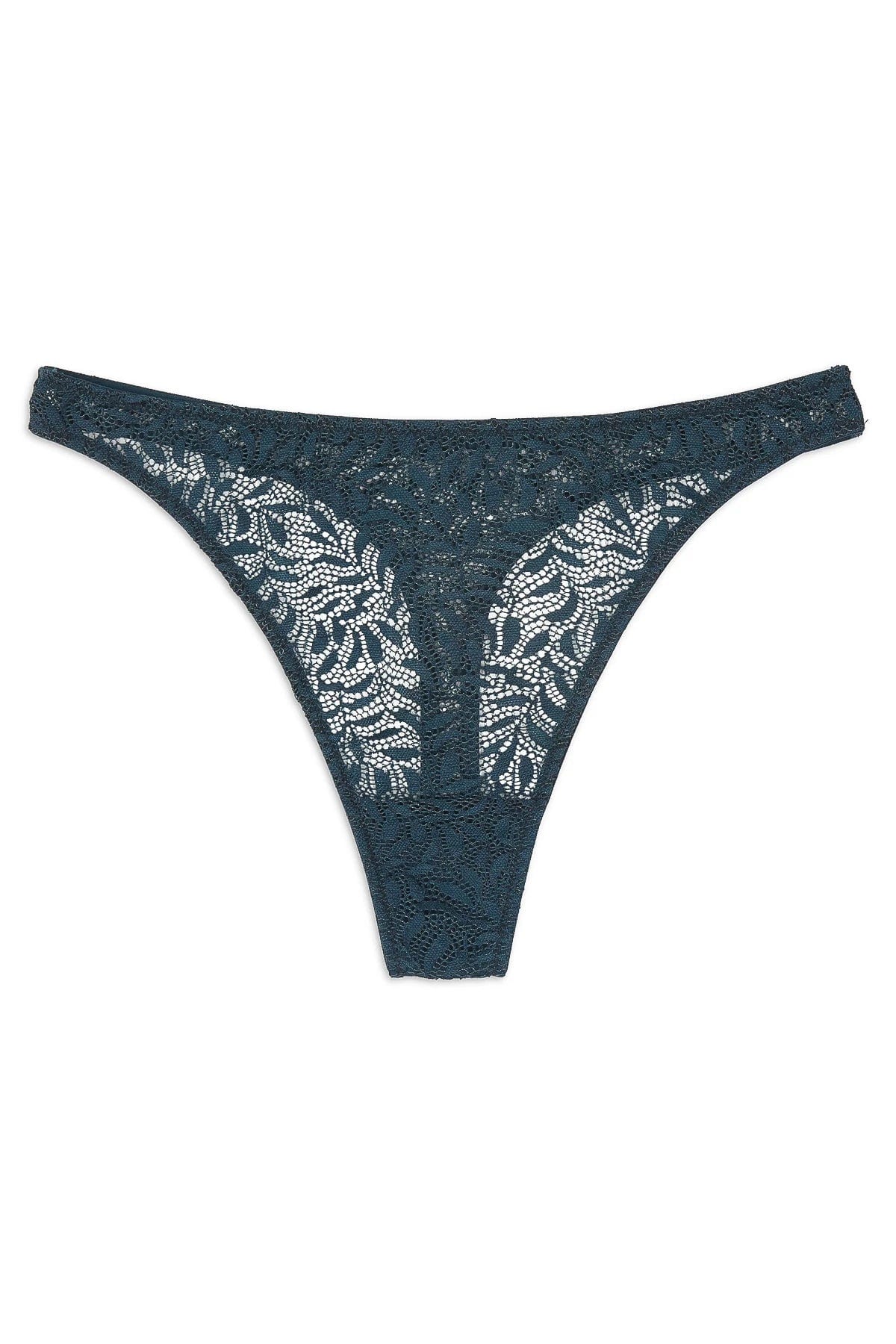 Else Lingerie S / French Navy Acacia Thong - French Navy