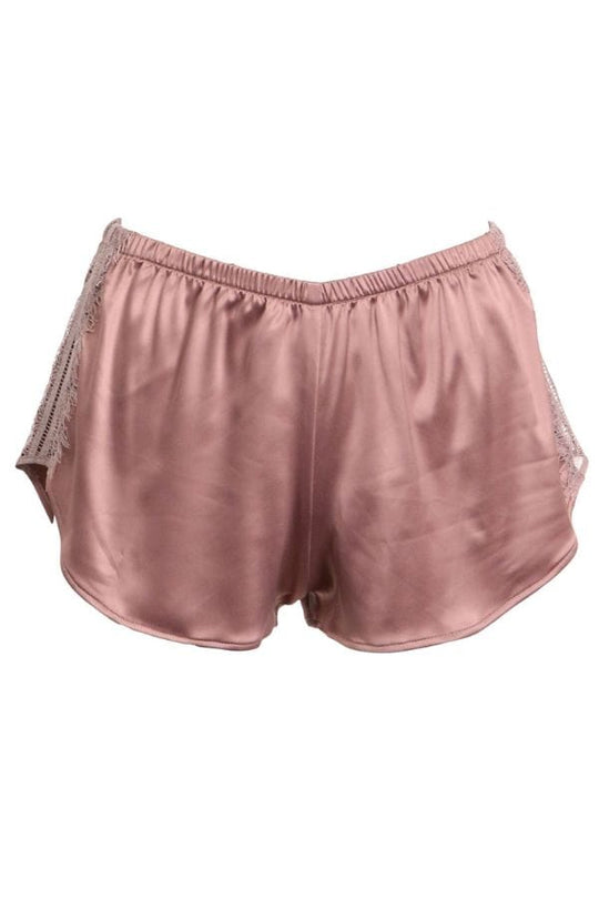 Soie Satin Short- Taupe