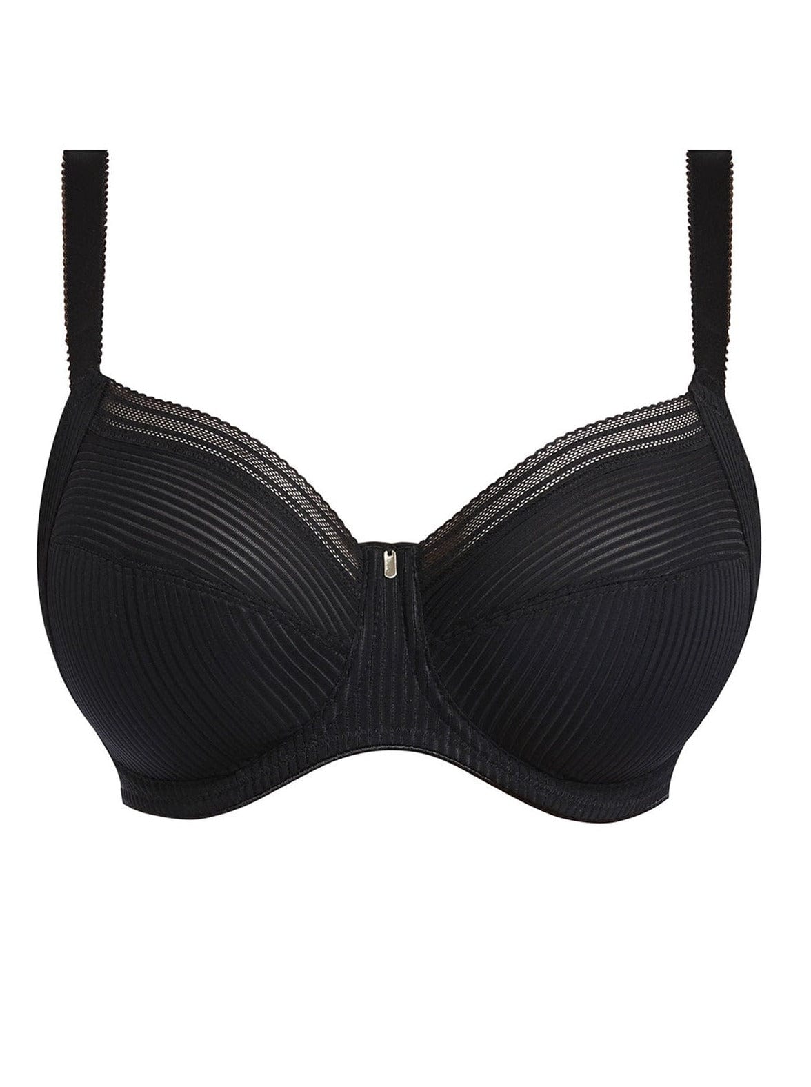 Fusion Full Cup Side Support Bra - Black - Chérie Amour