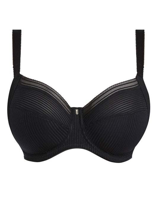 Fusion Full Cup Side Support Bra - Black