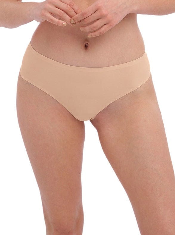 Fantasie Thong Natural Beige / One Size Smoothease Invisible Stretch Thong - Beige