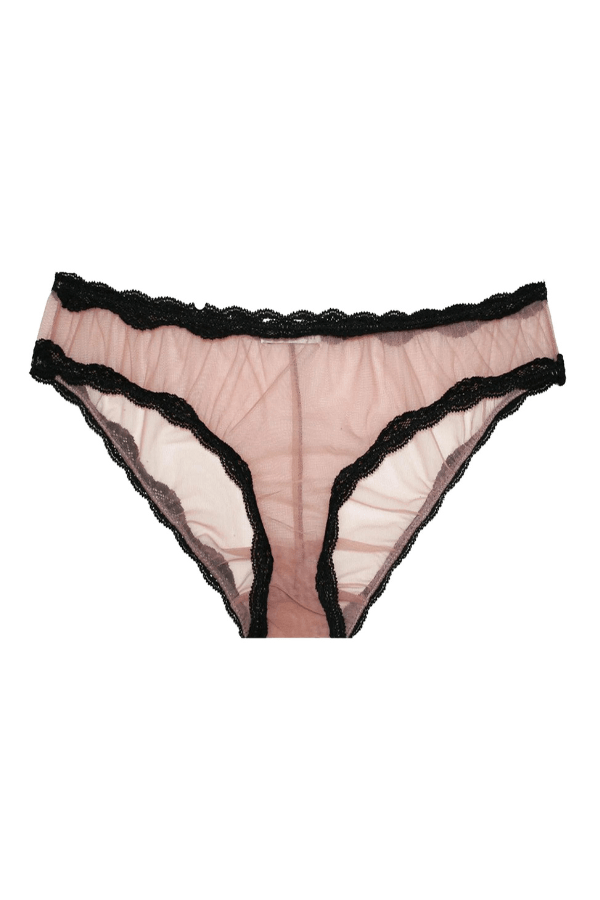 Fleur du Mal Bikini Sheer Tulle Bikini- Petal