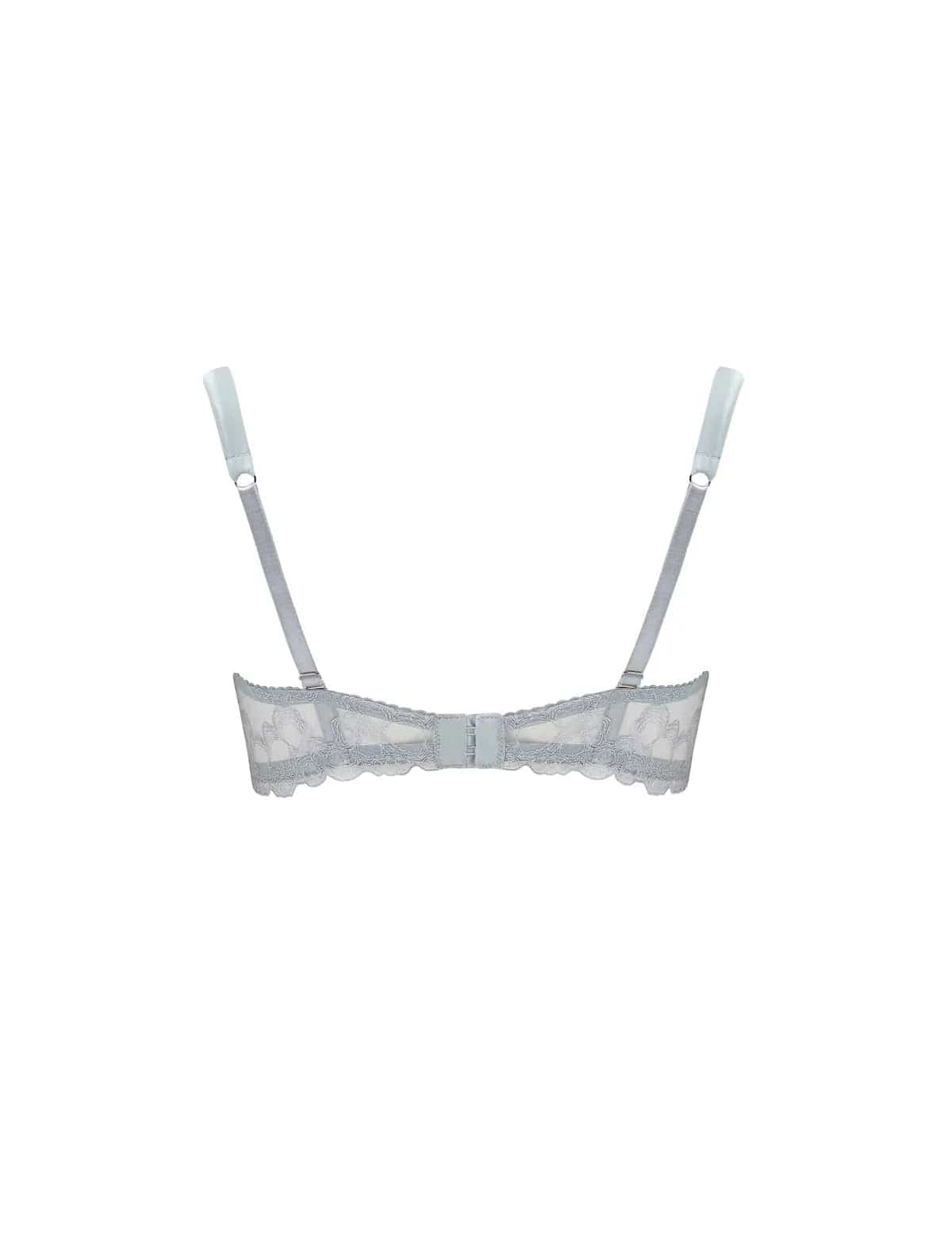 Fleur of England Balcony Sigrid Balcony Bra - Mineral Grey