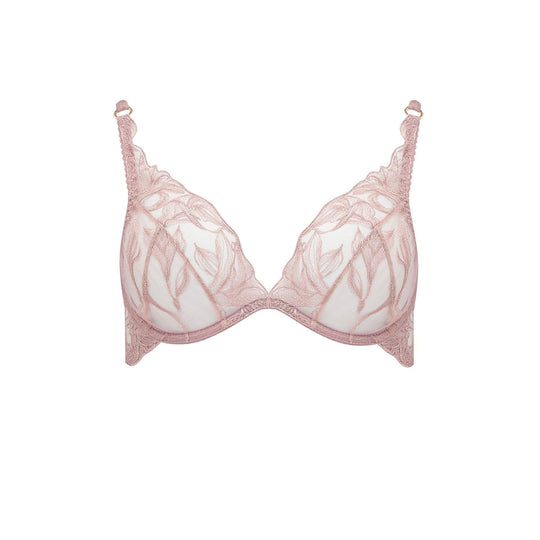 Lilian Plunge Bra - Dusty Rose