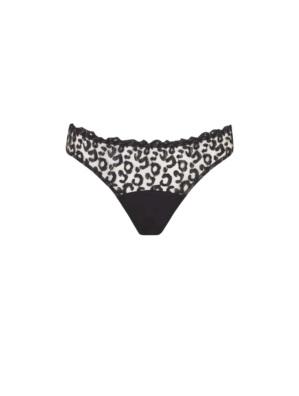 Fleur of England Underwear Black / L Kittie Brief - Black