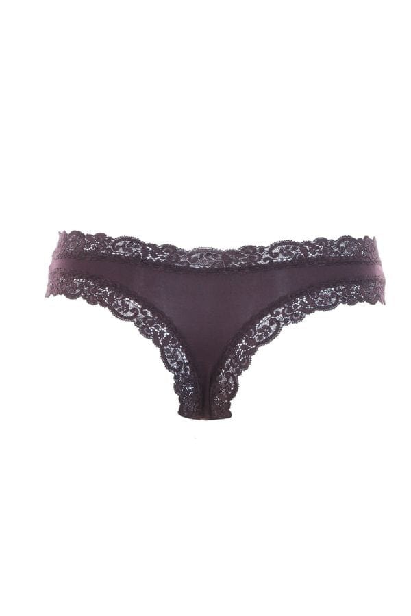 Fleur&#39;t Thong The Iconic Thong- Cocoa