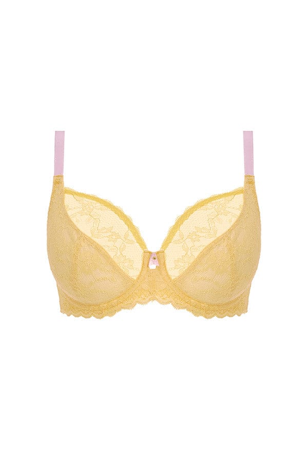 Freya Bras Offbeat Plunge Bra - Yellow