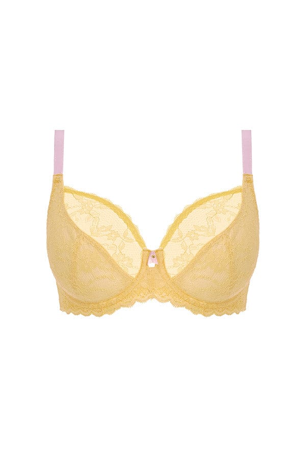 Freya Bras Offbeat Plunge Bra - Yellow