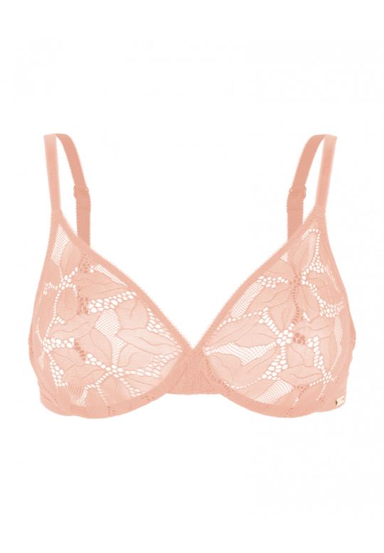 Glossies Lotus Sheer Bra