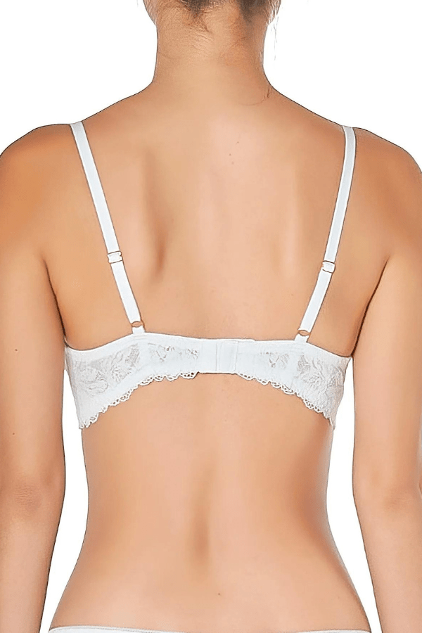 Huit Bralette Heart of Glass Bralette - Ivory