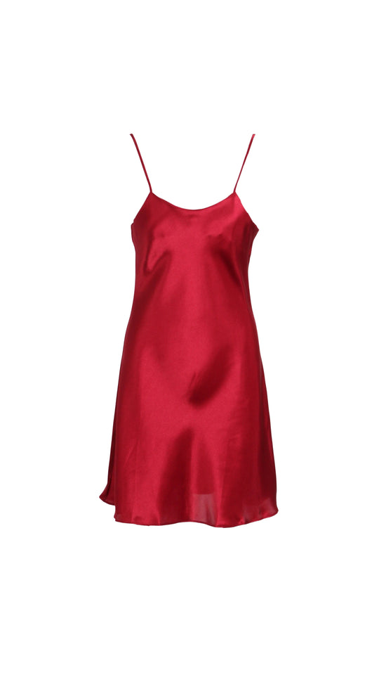 Plus Size Marina Chemise- Burgundy