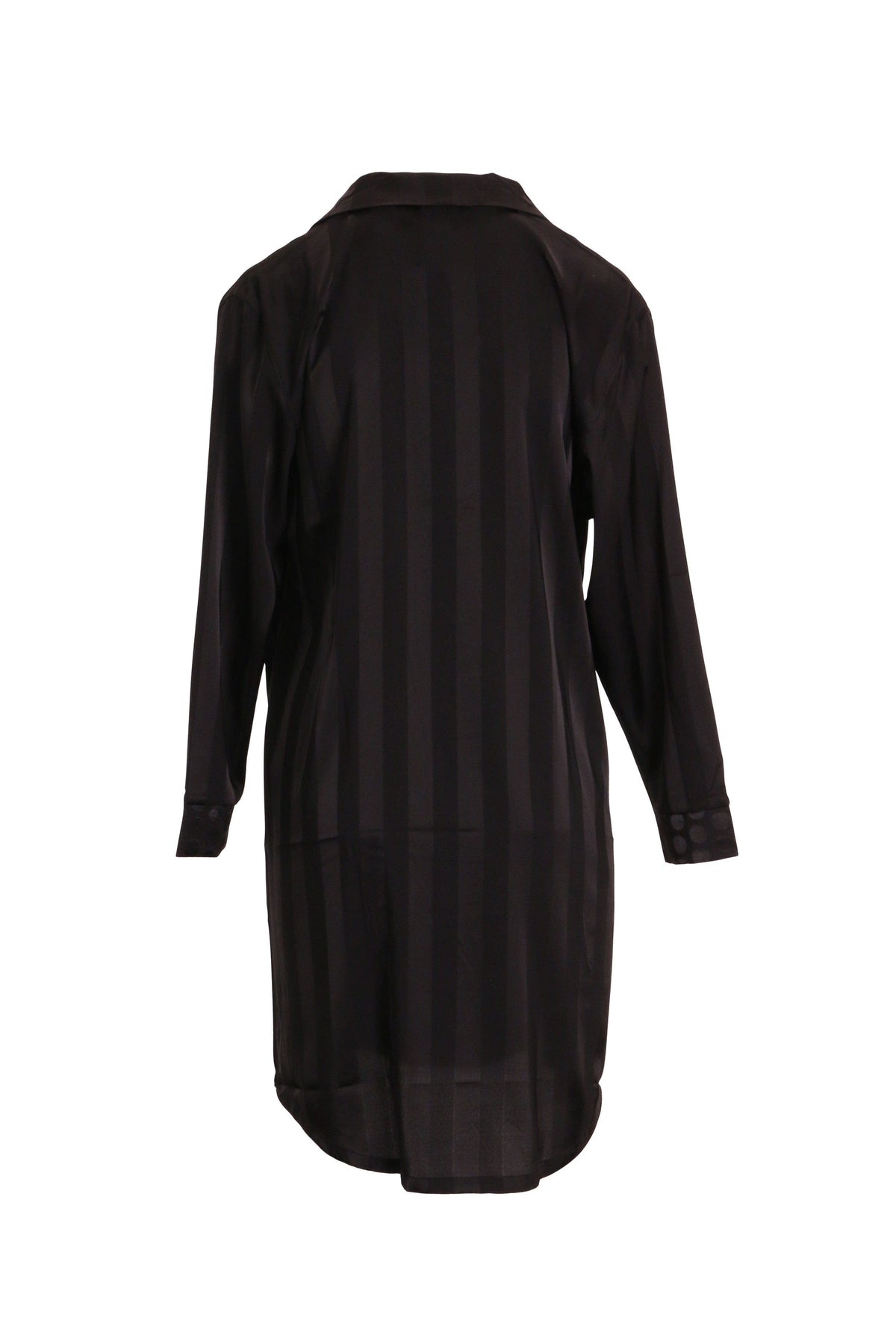 iCollection Loungewear Delphine Nightshirt- Black