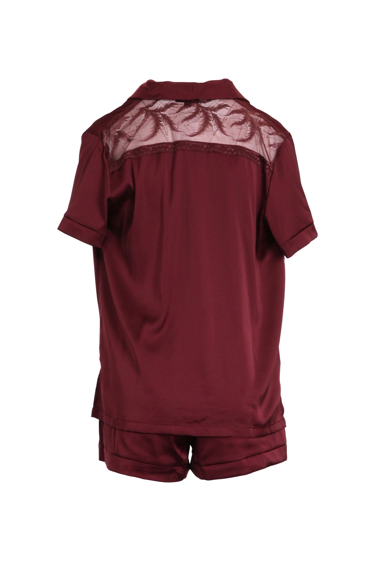 iCollection Pajama Set Burgundy Forest Pajamas- Burgundy
