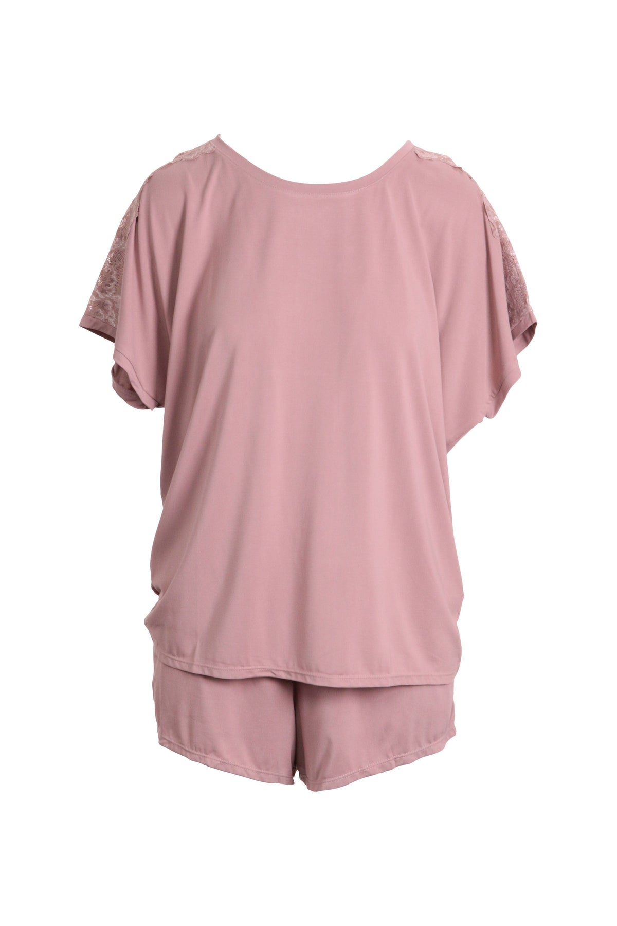 iCollection Pajama Set Estelle Pajamas- Blush