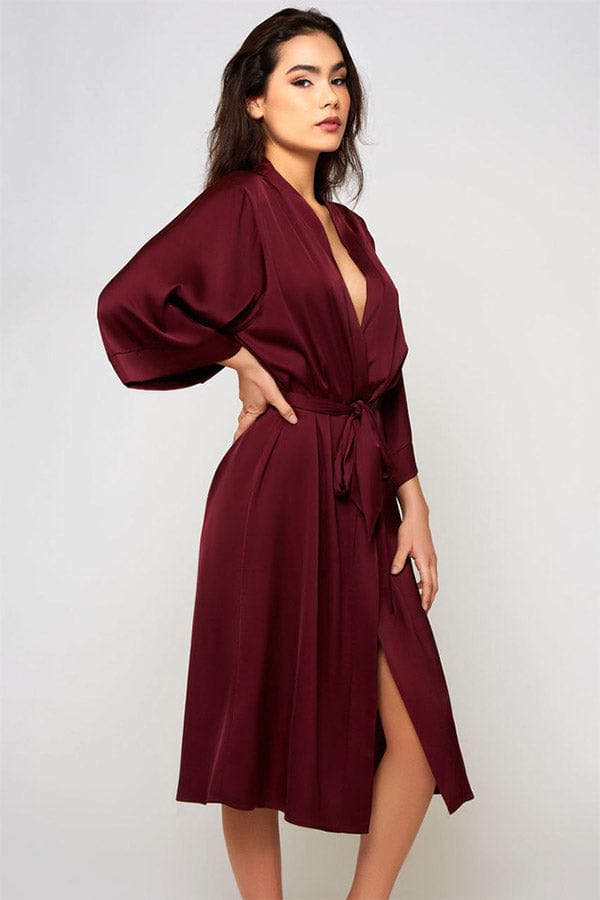 iCollection Robe Burgundy / S Tania Robe- Burgundy