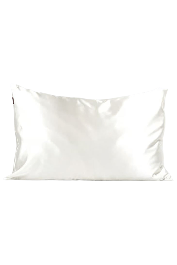 Kitsch Self Care Satin Pillowcase - Ivory