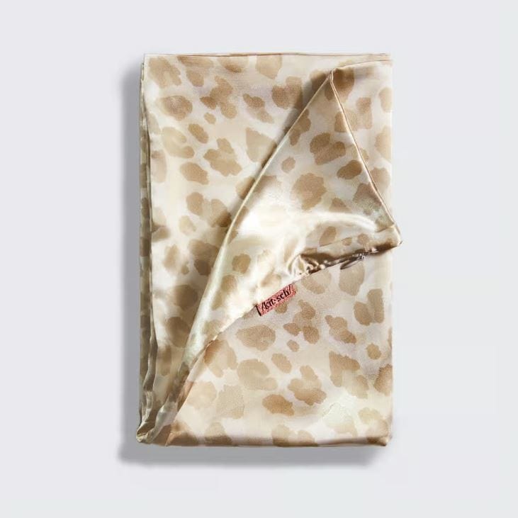 Kitsch Self Care Satin Pillowcase - Leopard